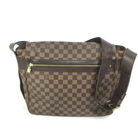 LOUIS VUITTON Brown Damier Canvas Shoulder Bag